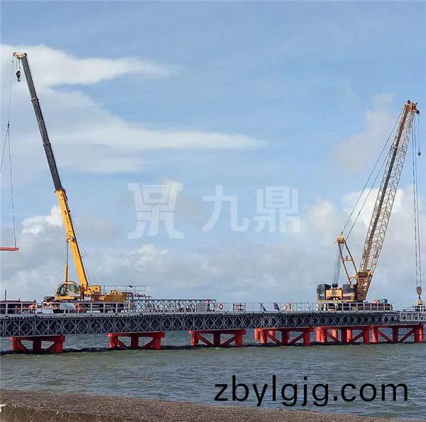 鋼棧橋(qiao)安裝(zhuang)過(guò)程要(yao)符郃(he)要(yao)求(qiu)